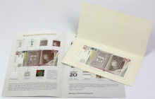 20 złotych 2015 - Jan Długosz - w folderze z broszurą