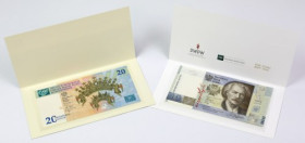Banknoty kolekcjonerskie - 300-lecie Koronacji i 100. rocznica PWPW (2szt)