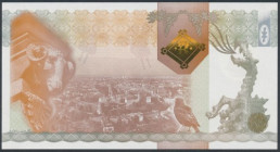 PWPW Kraków, hologram MONOGRAM, panorama brązowa