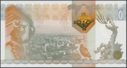 PWPW Kraków, hologram MONOGRAM, panorama zielona