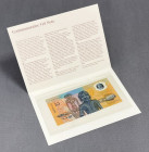 Australia, 10 Dollars 1988 - polymer - in folder