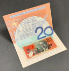Australia, 20 Dollars 1995 - polymer - in folder