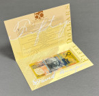 Australia, 50 Dollars 1995 - polymer - in folder