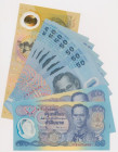 Thailand, 10x 50 Bath & 500 ND - polymers (11pcs)
