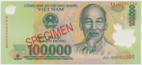 Viet Nam, 100.000 Dong (2004) - SPECIMEN - Polymer