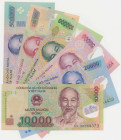 Viet Nam, 10.000 - 500.000 Dong ND - Polymers (6pcs)