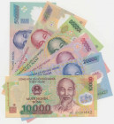 Viet Nam, 10.000 - 500.000 Dong ND - Polymers (6pcs)