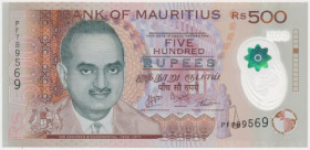 Mauritius, 500 Rupees 2017 - polymer