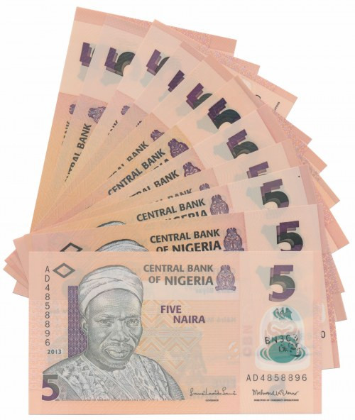 Nigeria, 5 Naira 2009-2020 - Polymers (11pcs) 
Grade: UNC 

More photos and f...