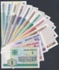 Bielarus, 1 - 50.000 Rubles 2000 (12pcs)