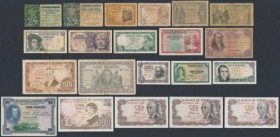 Spain, set of banknotes MIX (21pcs)