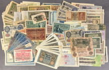 Germany, set of banknotes with Austria (~140pcs)