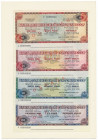 Bank Handlu Zagranicznego ZSRR, czeki podróżne SPECIMEN 10-100 Rubli 1987 - w folderze