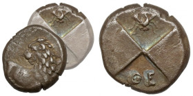 Greece, Thrace, Chersones, Hemidrachm (480-350 BC) - FLY (?) - rare