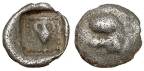 Greece, Asia Minor, Uncertain mint, Tetartemorion (~450 BC)