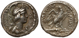 Roman Republic, M. Plaetorius M.F. Cestanius (57 BC) Denarius