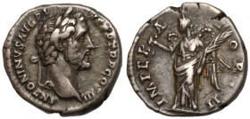 Antoninus Pius (138-161 AD) Denarius, Rome