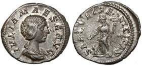 Julia Maesa (218-224 AD) Denarius, Rome