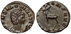 Salonina (253-268 AD) Antoninian, Rome - antelope