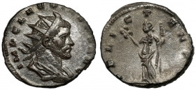 Claudius II Gothicus (268-270 AD) Antoninian, Mediolan - high quality portrait