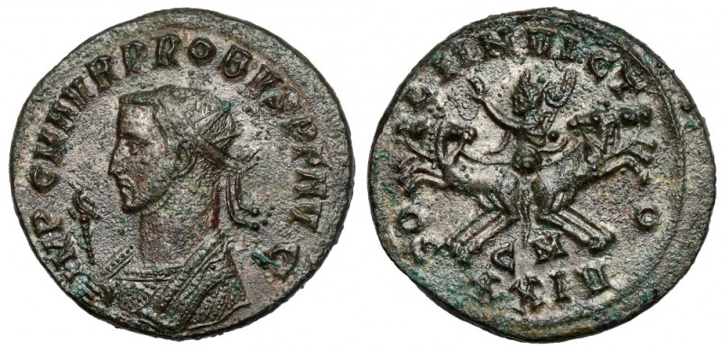 Probus (276-282 AD) Antoninian, Cyzicus Obverse: IMP C M AVR PROBVS P F AVG Radi...