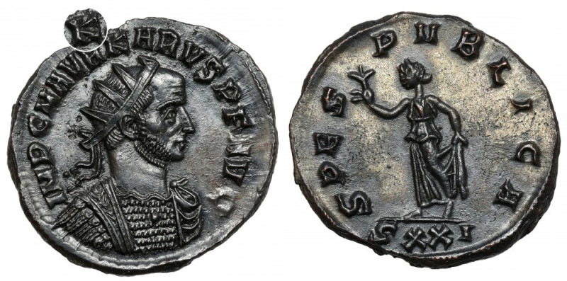 Carus (282-283 AD) Antoninian, Ticinum - KARVS - rare Obverse: IMP C M AVR KARVS...