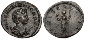 Magnia Urbica (284 AD) Antoninian, Lugdunum - rare! R2