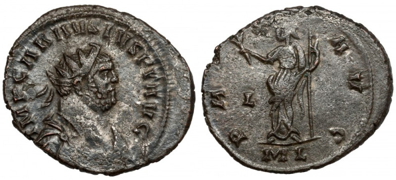 Carausius (286-293 AD) Antoninian, London Obverse: IMP CARAVSIVS PF AVG Radiate,...