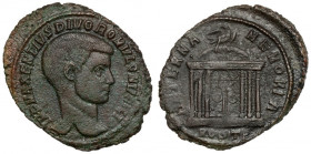 Divus Romulus (306-312 AD) Follis, Ostia - RARE R2
