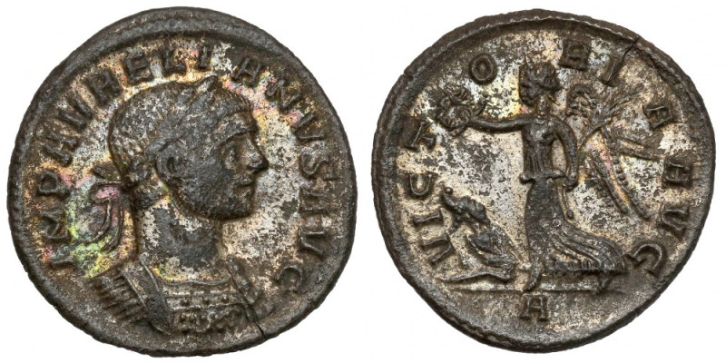 Aurelian (270-275 AD) DENAR, Rome Issue: 11 (early – September 275) Obverse: IMP...