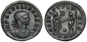 Aurelian (270-275 AD) Antoninian, Serdica - ex. G.J.R. Ankoné