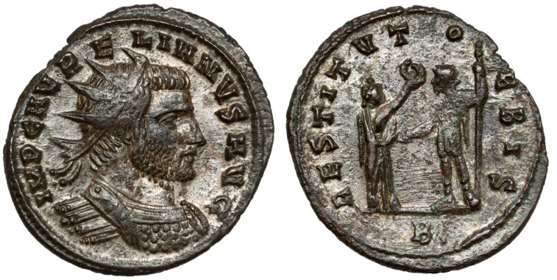 Aurelian (270-275 AD) Antoninian, Cyzicus Issue: 7.1 (autumn 272 – early 273)
 ...