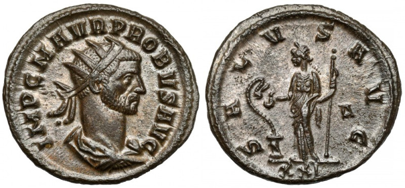 Probus (276-282 AD) Antoninian, Rome Obverse:&nbsp; IMP C M AVR PROBVS AVG Radia...