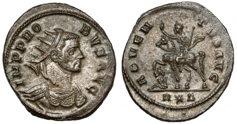 Probus (276-282 AD) Antoninian, Rome Obverse: IMP PROBVS AVG Radiate and cuirass...