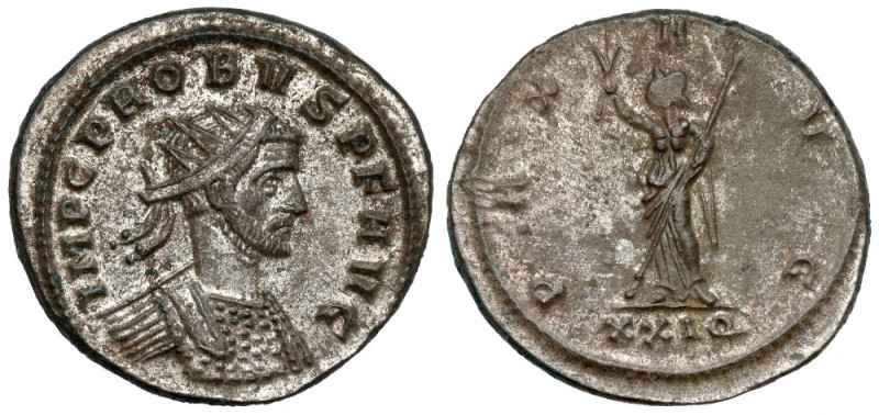 Probus (276-282 n.e.) Antoninian, Siscia Obverse: IMP C PROBVS P F AVG Radiate a...