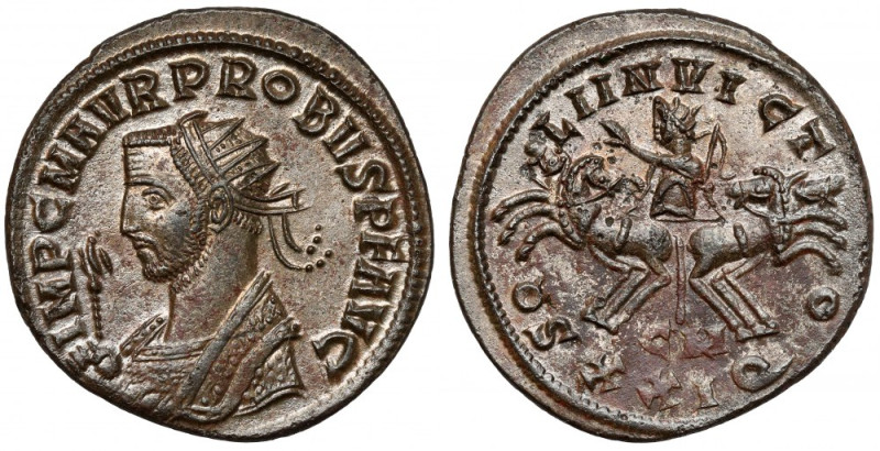 Probus (276-282 AD) Antoninian, Cyzicus Obverse: IMP C M AVR PROBVS P F AVG Radi...