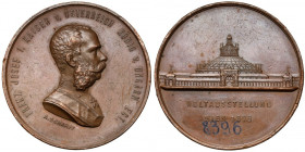 Austria, Franciszek Józef I, Medal 1873 - Weltausstellung Wien / Wystawa światowa w Wiedniu