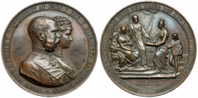 Austria, Franciszek Józef I, Medal 1874
