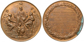 Austria, Franciszek Józef I, Medal 1888 - 40 Regierungs Jahres / 40 lat rządów