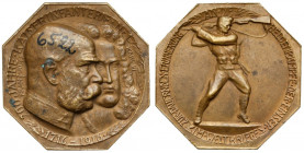 Austria, Franciszek Józef I, Medal 1916 - 200 Jahre Kaiser Infanterie
