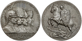 Austria, Franciszek Józef I, Medal 1916 - Braterstwo Broni Państw Centralnych