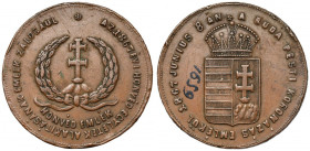 Węgry, Medal 1867 - A Ruda Festi Koronázás Emlékül