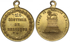 Belgia, Souvenir de Belgique / Champ de bataille de Waterloo 1815