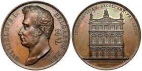 Belgia, Wilhelm I, Medal 1830 - Inventas Vitam Excoluere per Artes