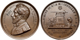 Belgia, Medal 1842 - Eugene Defacqz, mistrz loży masońskiej
