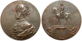 Austria, Franciszek Józef I, Medal 1898 - Oesterrich-Ungarns Bewaffnete Macht