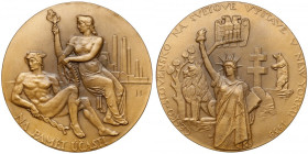 Czechosłowacja, Medal 1939 - Światowa wystawa w Nowym Jorku