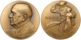 Czechy, Medal 1948 - Jan Masaryk