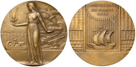 Francja, Medal 1946 - Conference de Paris 1946 / Konferencja paryska 1946