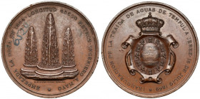 Hiszpania, Medal 1869 - zaopatrzenie w wodę miasta Jerez de la Frontera